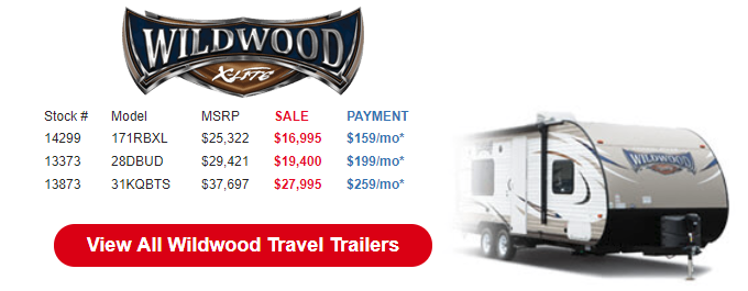 Byerly Anniversary RV Sale Wildwood X-Lite