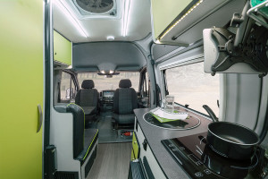 The 2020 Winnebago Revel features everything you need in an RV, with the comforts of a Mercedes-Benz chassis.