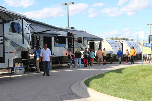 Check out the Byerly RV display and browse the huge selection of RV's at great prices at the Fall RV Show